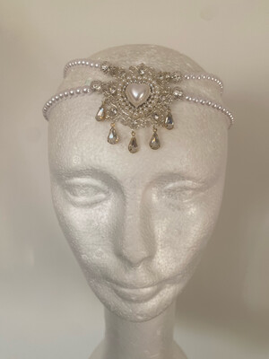 Tiara bolas adorno cabeza 