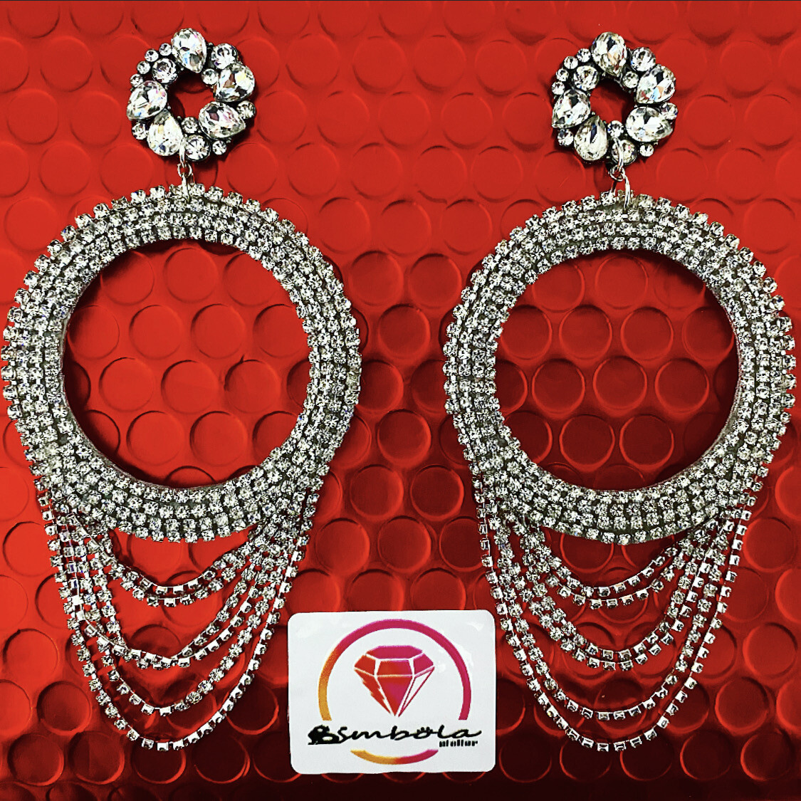 Pendientes gitana gipsy earrings pendientes etnicos pendientes strass perlas pendientes princesa strass