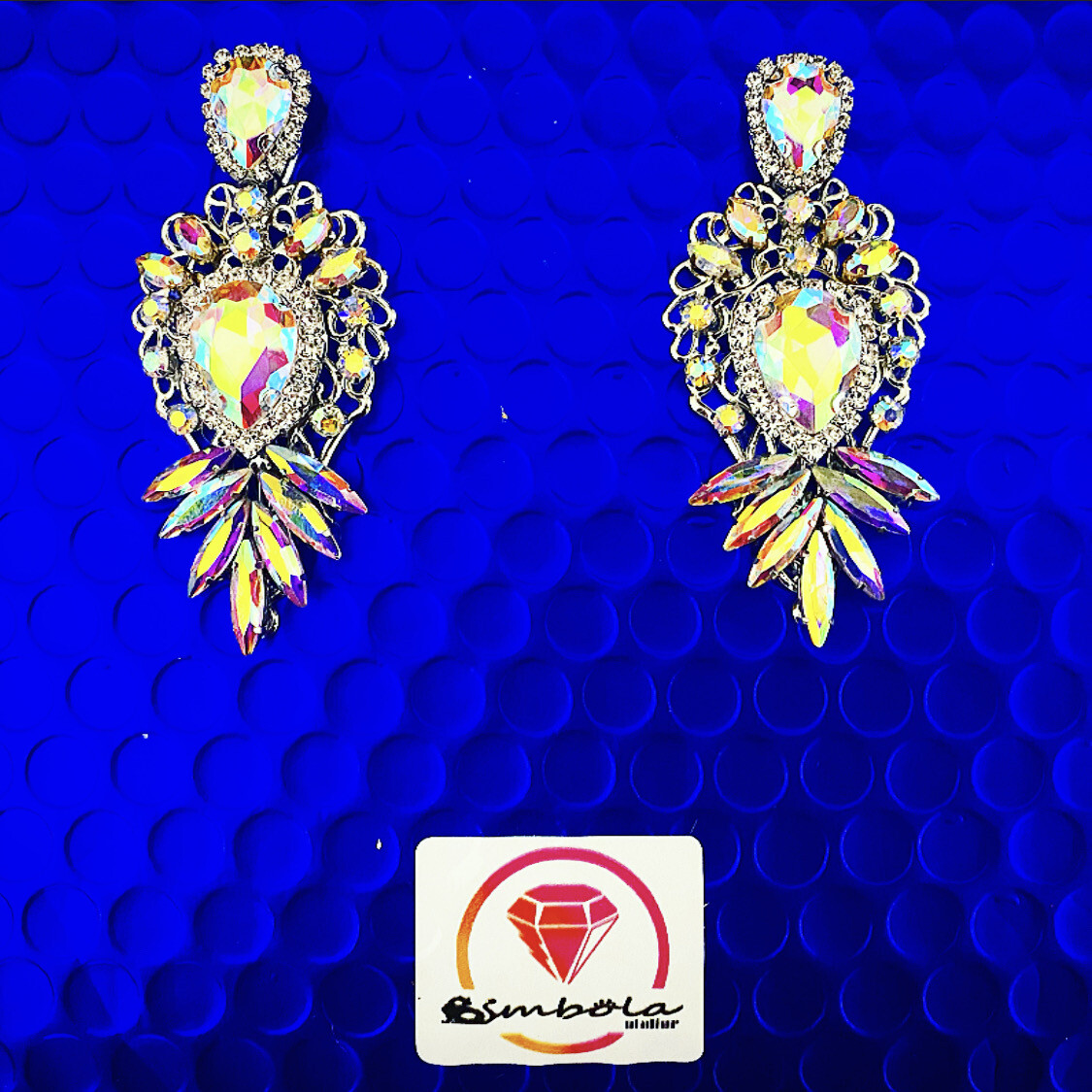Pendientes gitana gipsy earrings pendientes etnicos pendientes strass perlas pendientes princesa strass