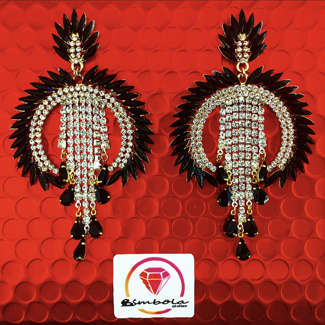 Pendientes gitana gipsy earrings pendientes etnicos pendientes strass perlas pendientes princesa strass