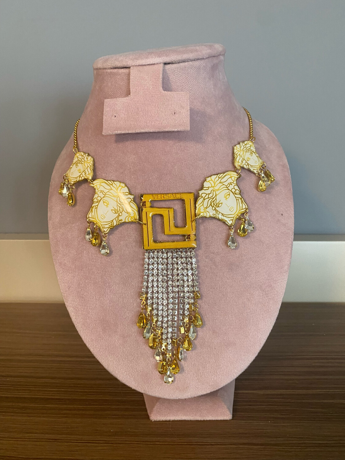 Collar cadena acero collar versa collar medusas etnico gipsy 
