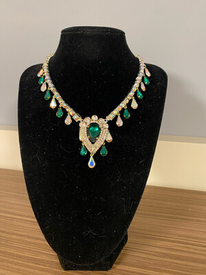 Collar cadena acero collar pedrería collar strass collar etnico gipsy 