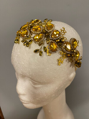 Diadema pedrería diadema incrustaciones