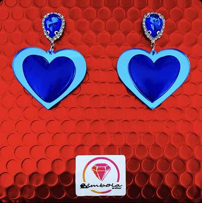 Pendientes muñecos doll earrings pendientes corazones pendientes princesa barbi