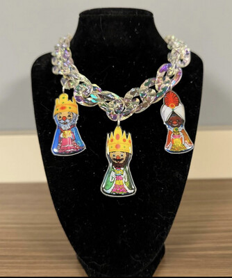 Maxi collar Reyes magos collar Navidad