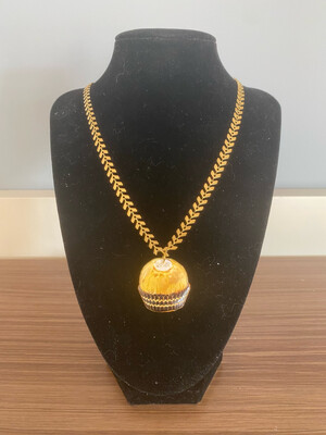 Collar Ferrero collar dorado collar bombón 