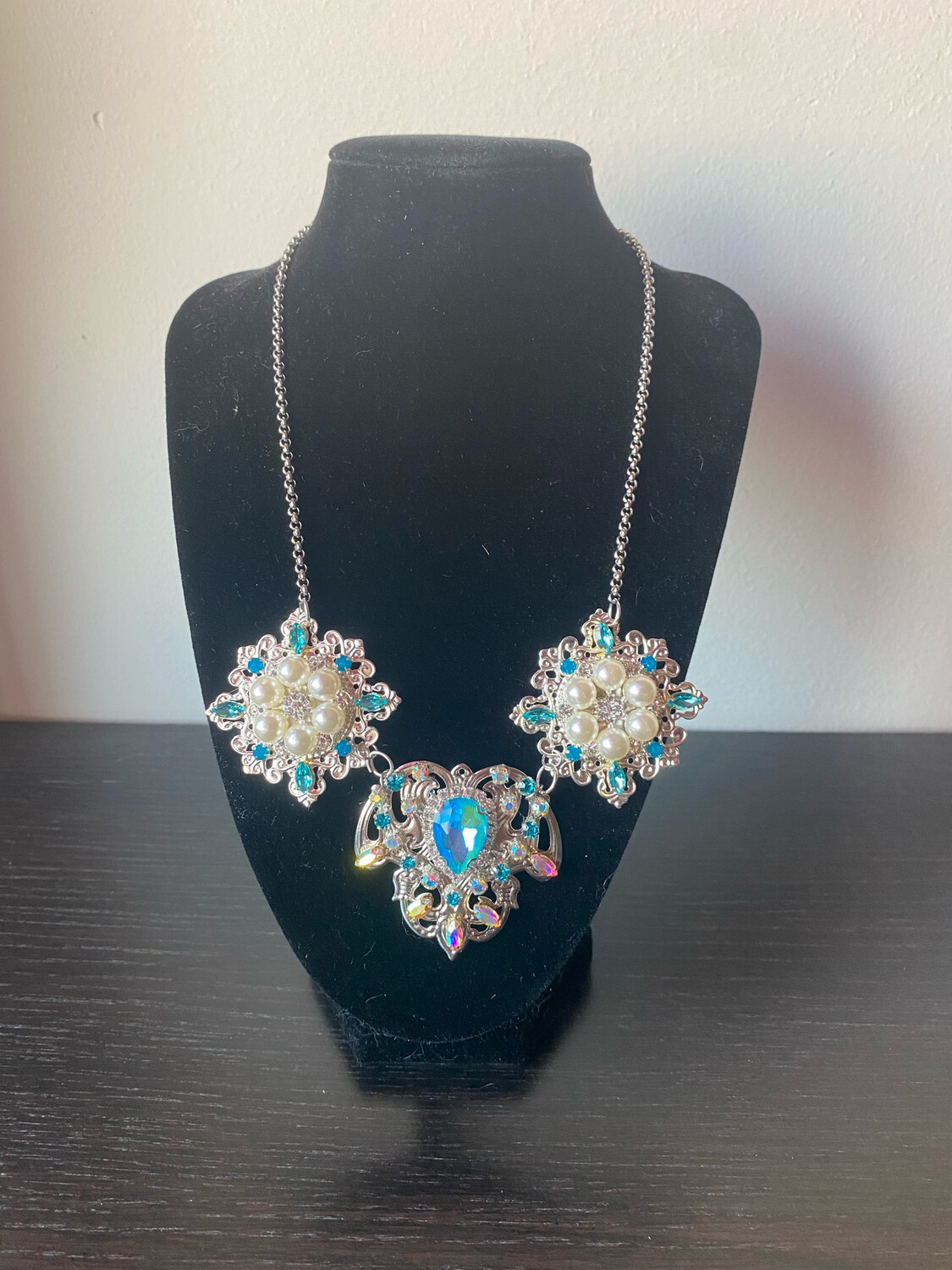 Collar cadena strass collar lujo collar etnico gipsy 