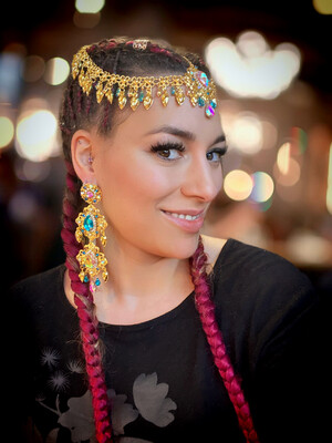 Tiara barroca Tiara dorada Tiara monedas Tiara leopardo