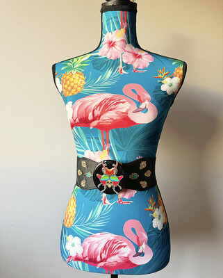 Cinto escarabajo egipcio cinturón calavera fajín cintura cuero vegano piel sintética diseño exclusivo @Ente.Shop