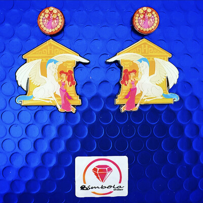 Pendientes Hercules pendientes dibujos animados
