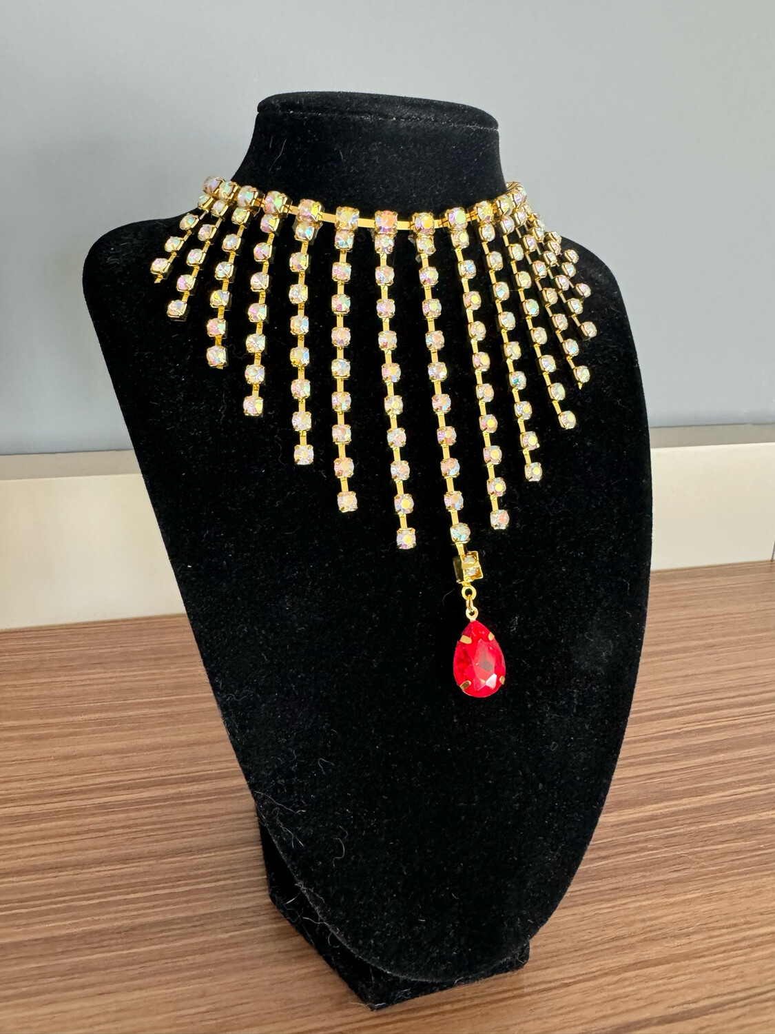 Collar cadena strass collar lujo collar etnico gipsy 