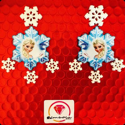 Pendientes copo de nieve snow earrings pendientes Frozen
