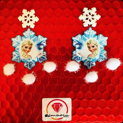 Pendientes copo de nieve snow earrings pendientes Frozen