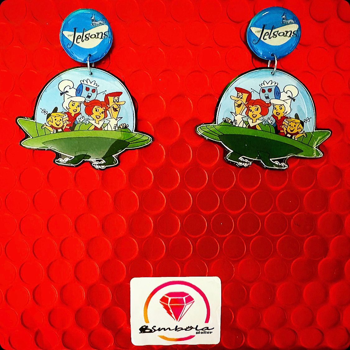 Pendientes muñecos pendientes juguete toy EARRINGS Pendientes jetson 