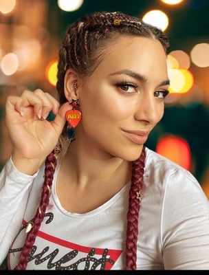 Mini pendientes rockeros pendientes púa rock earrings pua pendientes kiss earrings spike earrings 