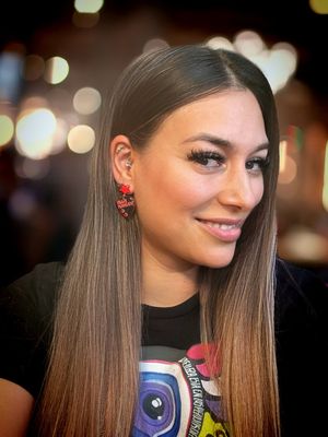 Pendientes rockeros pendientes púa rock earrings pua pendientes iron earrings Bimbolitos spike earrings 