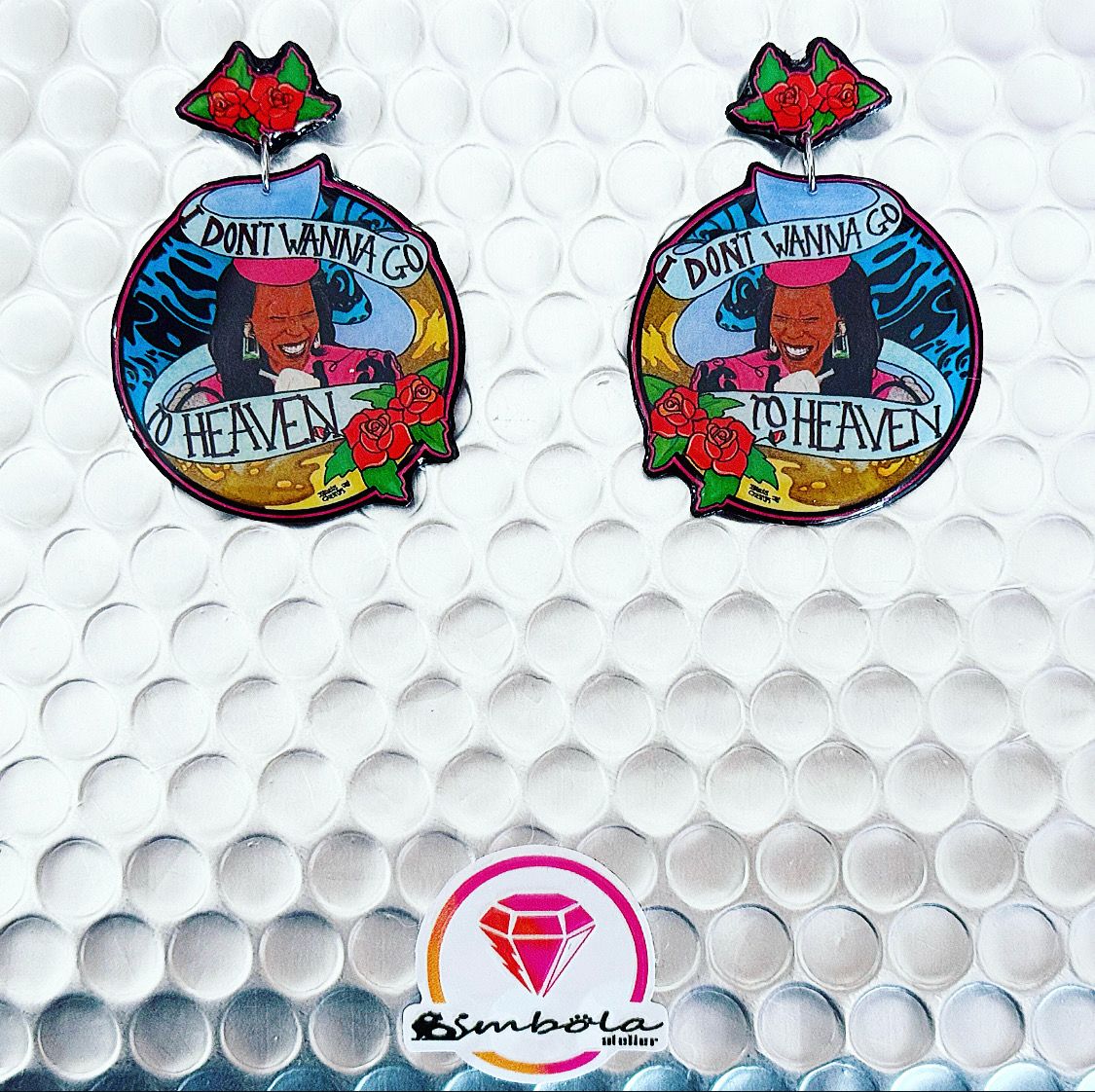 Pendientes Oda Mae earrings Rita Miller Ghost NENI’S desing