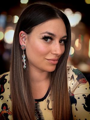 Pendientes serpientes tattoo snake earrings daga EXCLUSIVE DESIGN ENTE SHOP 