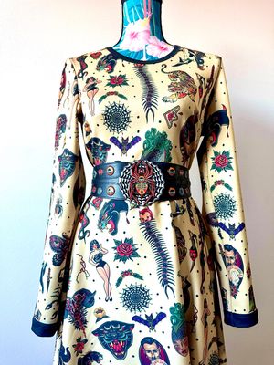 Cinto mujer araña telaraña cinturón fajín cintura cuero vegano piel sintética diseño exclusivo @Ente.Shop
