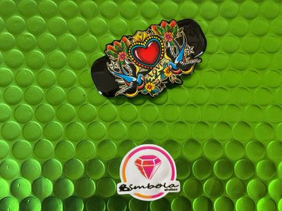 PASADOR DE PELO CLIP CABELLO HORQUILLA ADORNO golondrinas Tattoo ole school love corazón  ENTE SHOP DESIGN 