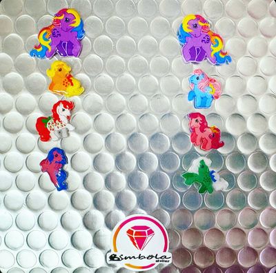 Pendientes ponys earrings glitter earrings
