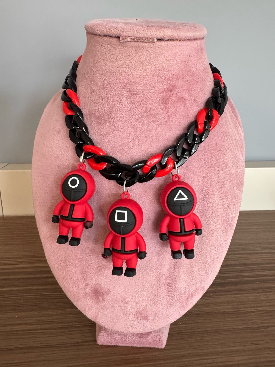 Collar Squid game collar juego del calamar