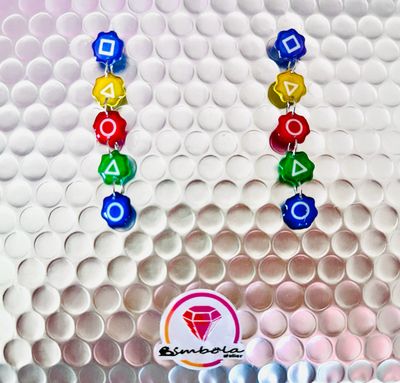Pendientes Squid game Pendientes juego del calamar Gonggi