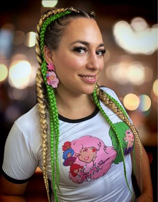 PENDIENTES JEM EARRINGS FUNNY HANDMADE CARTOON DIBUJOS ANIMADOS PENDIENTES JEM Y LOS HOLOGRAMAS