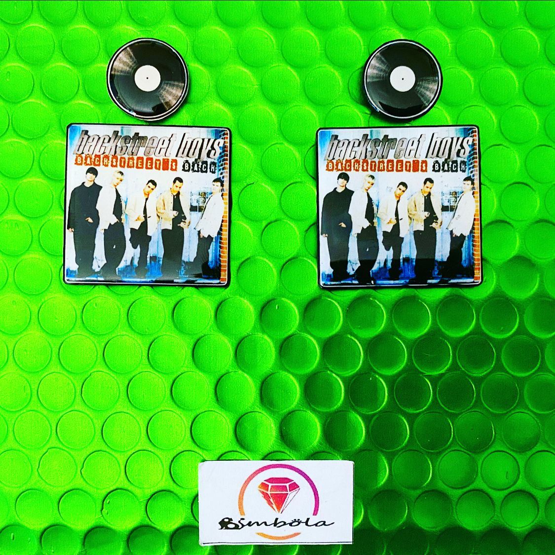 PENDIENTES Back Street Boys portada CD 