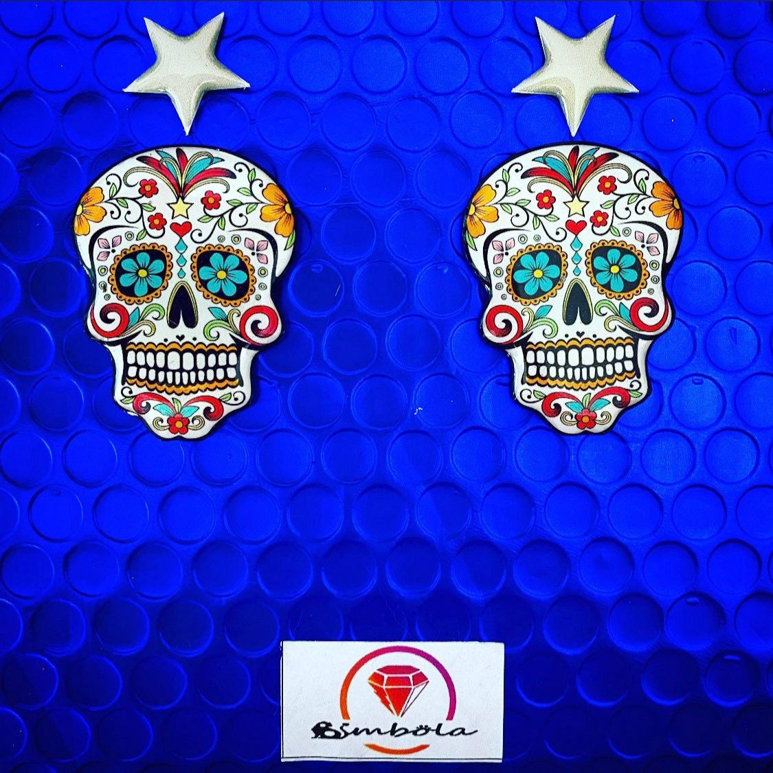 Pendientes calaveras skull Earrings Pendientes Halloween catrina