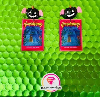 Pendientes Goosebumps pendientes Halloween pendientes pesadillas 