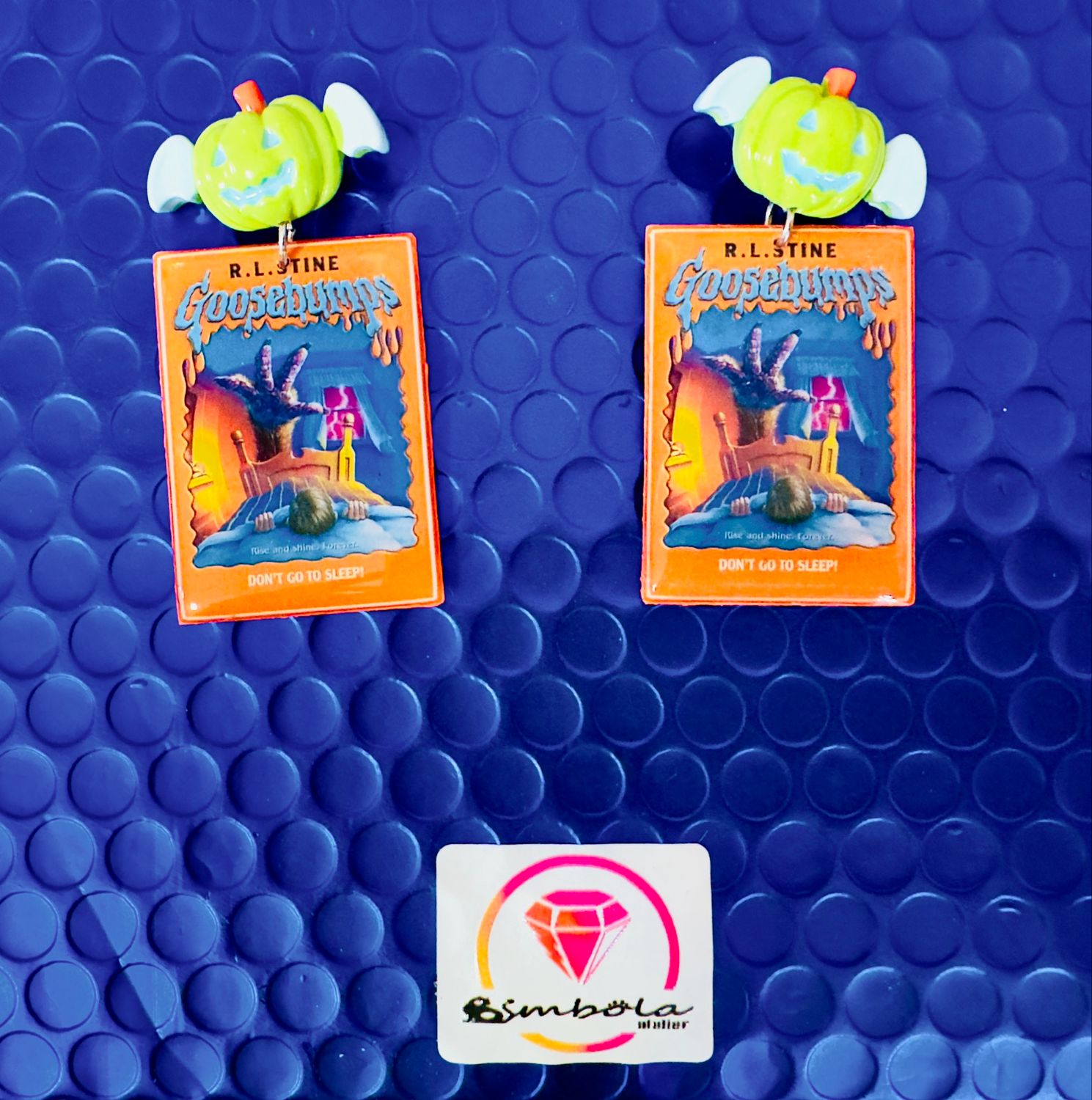 Pendientes Goosebumps pendientes Halloween pendientes pesadillas 