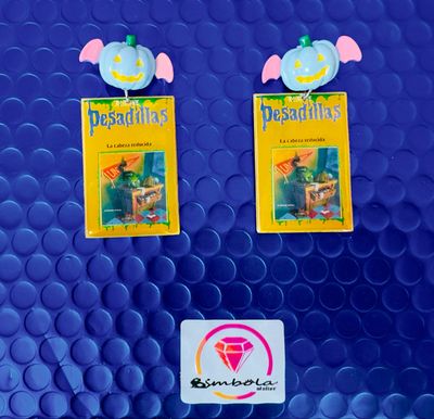 Pendientes Goosebumps pendientes Halloween pendientes pesadillas 