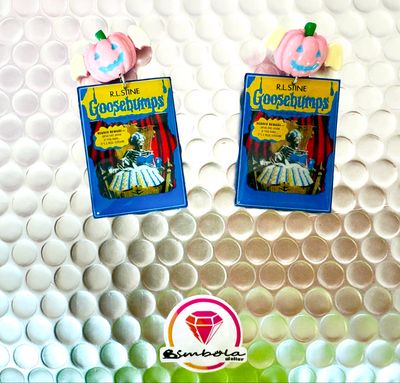 Pendientes Goosebumps pendientes Halloween pendientes pesadillas 