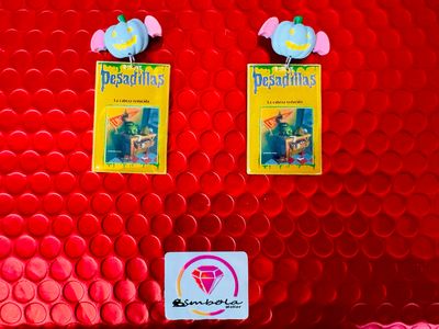Pendientes Goosebumps pendientes Halloween pendientes pesadillas 