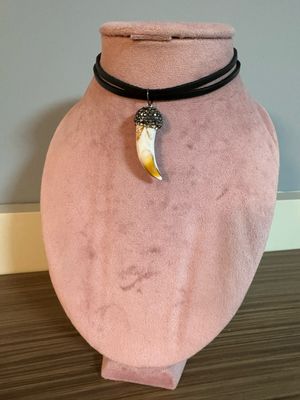 Collar luxury cuerno simple