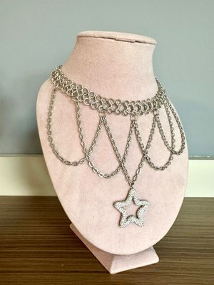 Collar luxury estrella pedrería 