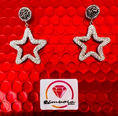 PENDIENTES ESTRELLAS LUXURY PENDIENTES CIRCONITAS SWAROVSKI STAR earrings  