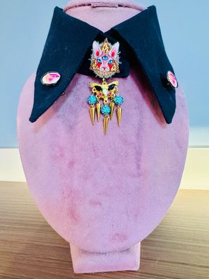 CUBREBOTÓN CUELLO GATO SPHINX ENTESHOP EXCLUSIVE DESIGN