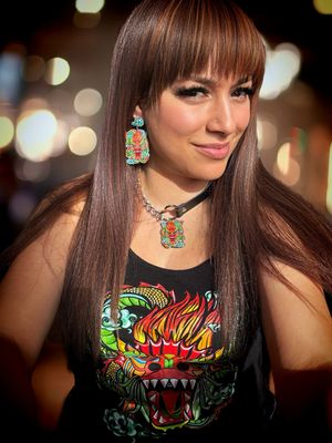 PENDIENTES dragón tattoo dragon earrings EXCLUSIVE DESIGN ENTE SHOP