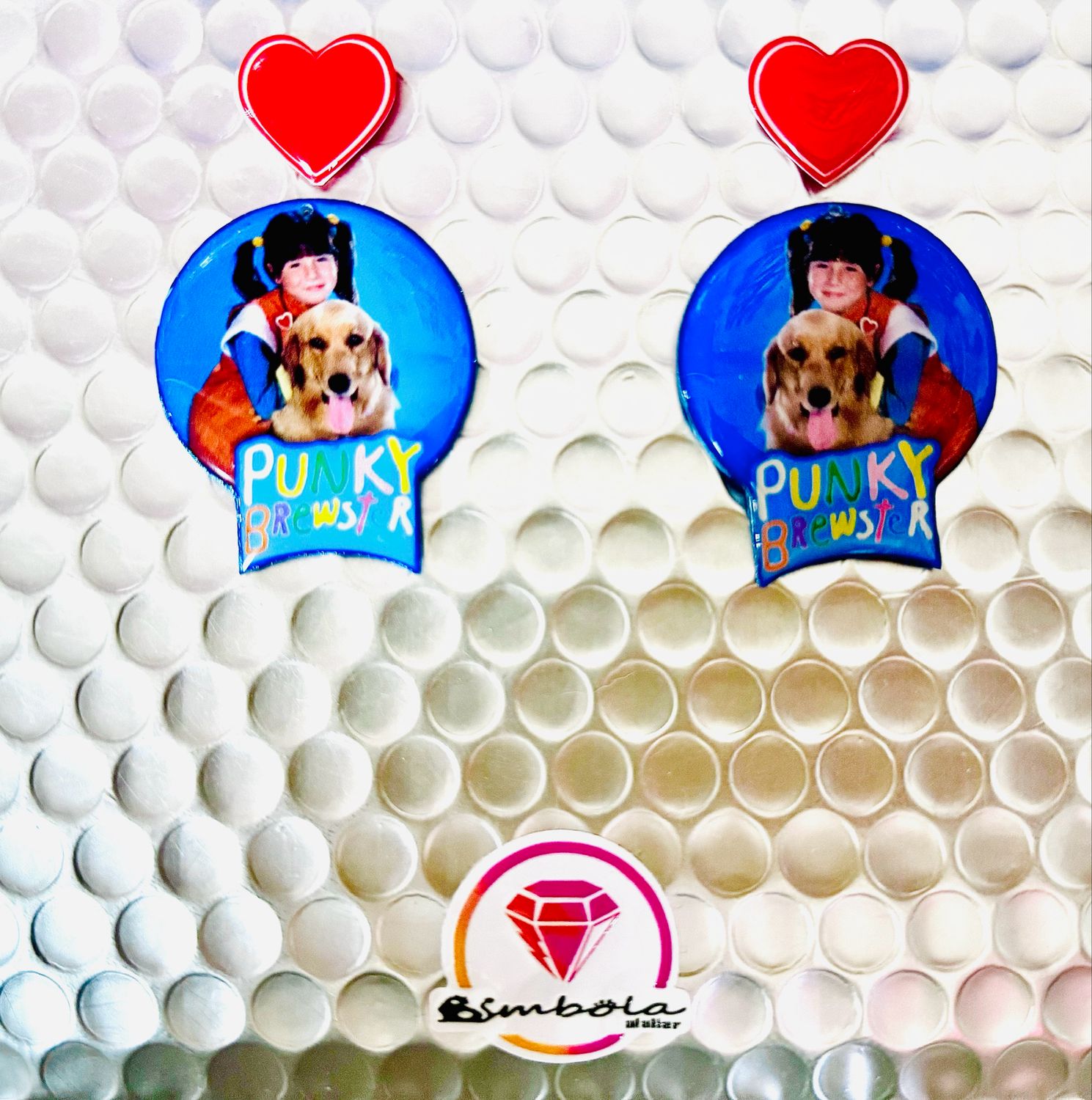 Pendientes Punky Webster earrings