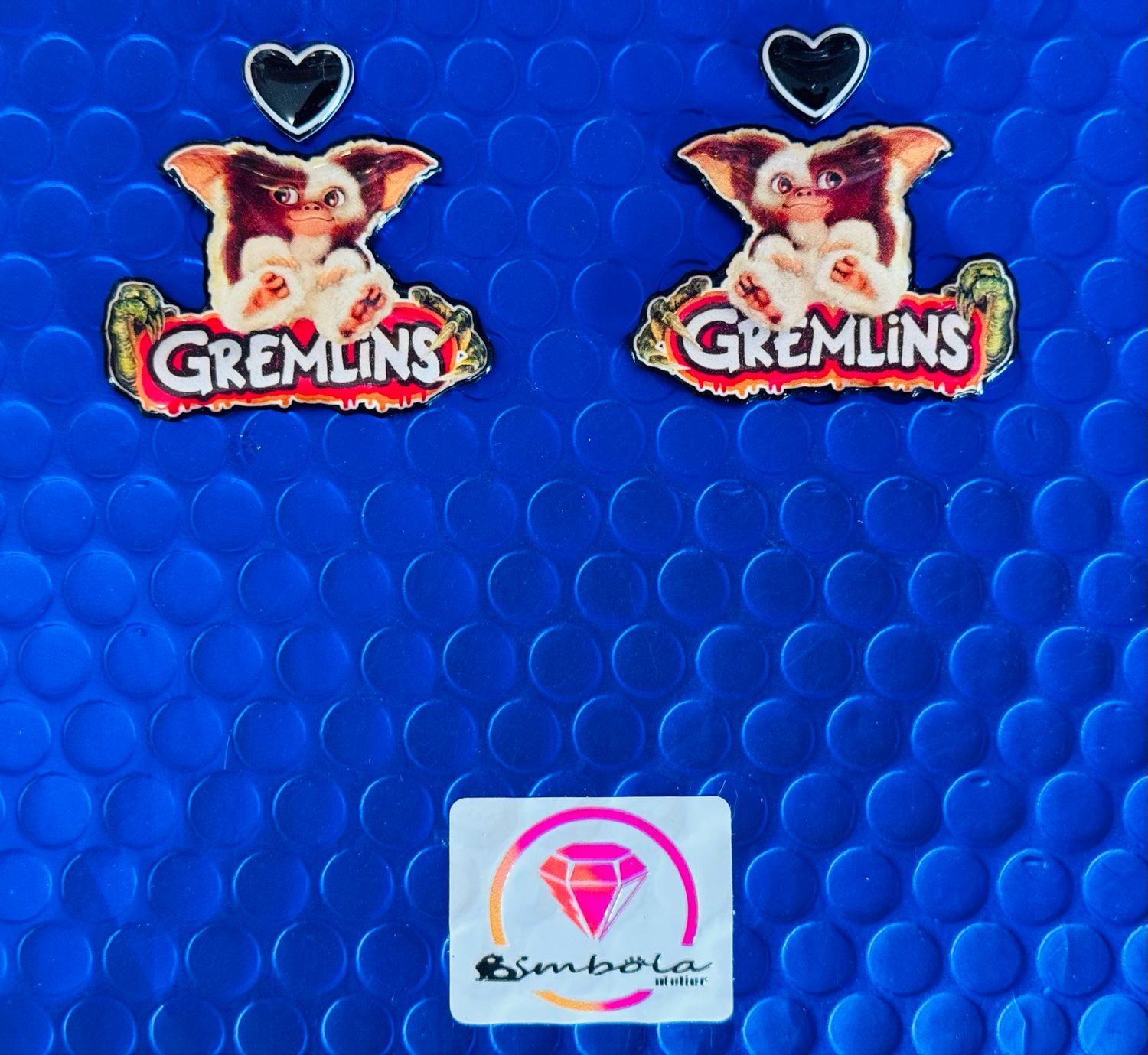 Pendientes Gremlins Gizmo earrings