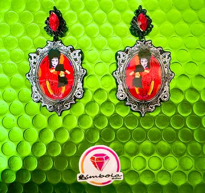 Pendientes BEETLEJUICE earrings Lydia Lidia bitelchus EXCLUSIVE DESIGN ENTE SHOP Halloween 