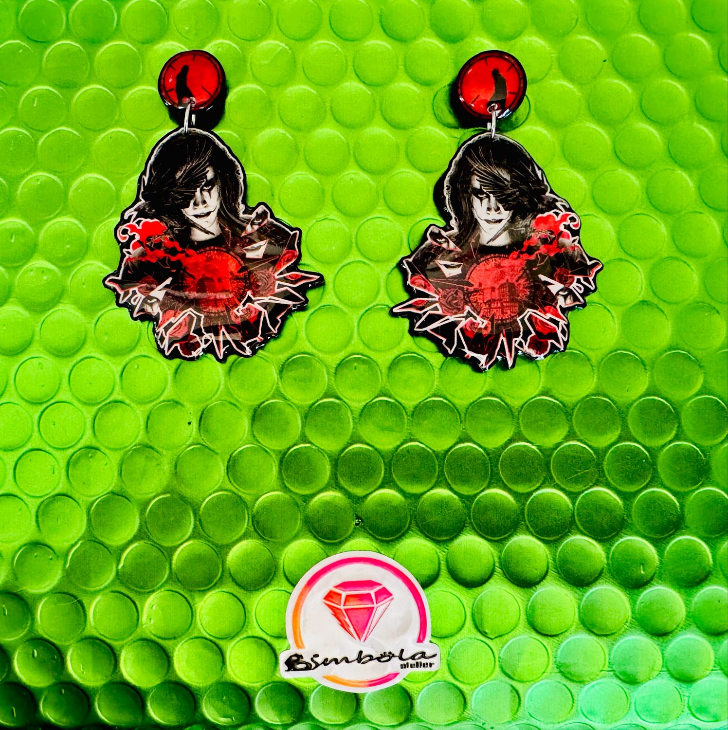 Pendientes cuervo EXCLUSIVE DESIGN