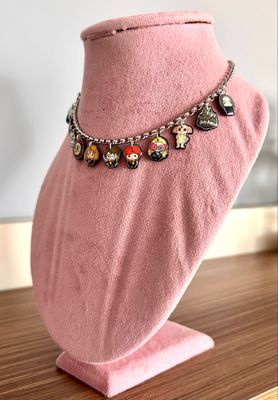 Collar Harry Pott mago magia collar castillo personajes dibujos animados