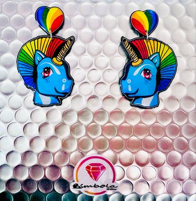Pendientes tornicornios unicornios pony EXCLUSIVE DESIGN ENTE SHOP