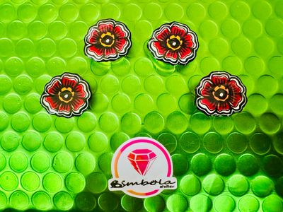 CUBREBOTÓN CORAZÓN LÁGRIMAS CUELLO PUÑOS VESTIDO BOTONES ENTESHOP EXCLUSIVE DESIGN