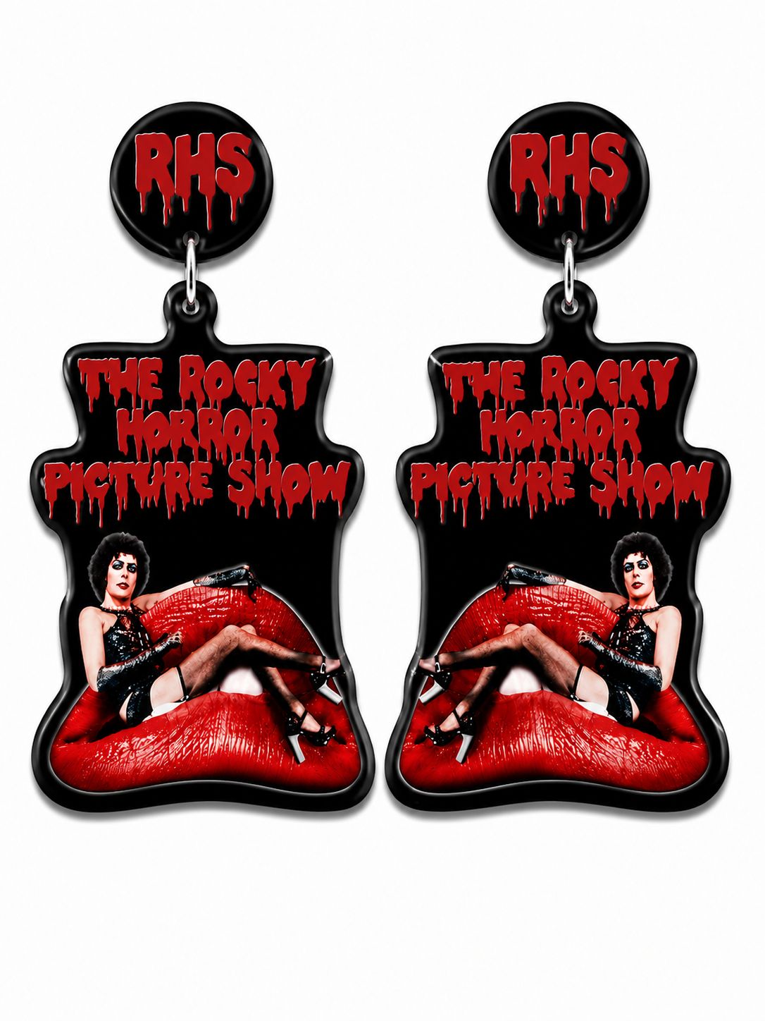 Preventa pendientes Rocky Horror picture Show earrings Tim Curry