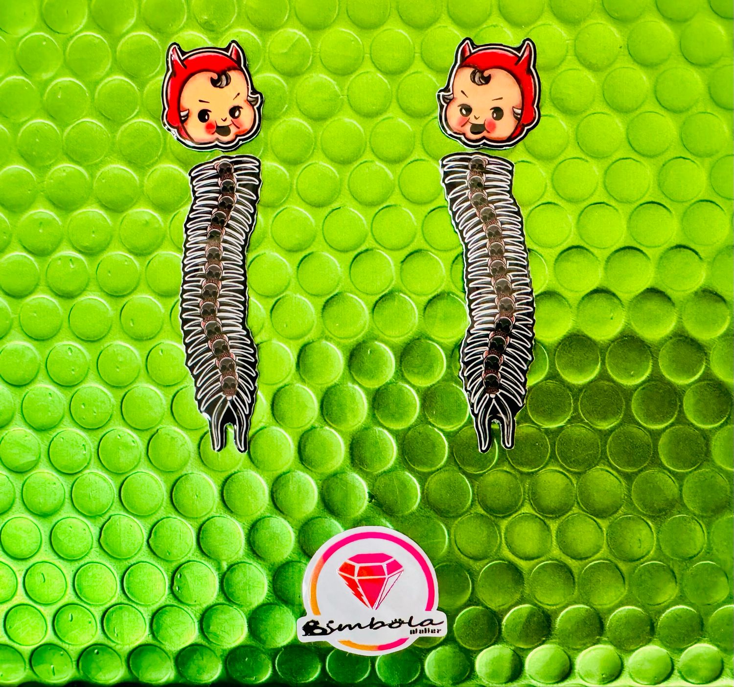 PENDIENTES KWEPIE KWEEPIE EARRINGS ORUGA CIENPIES EXCLUSIVE DESIGN ENTE SHOP 