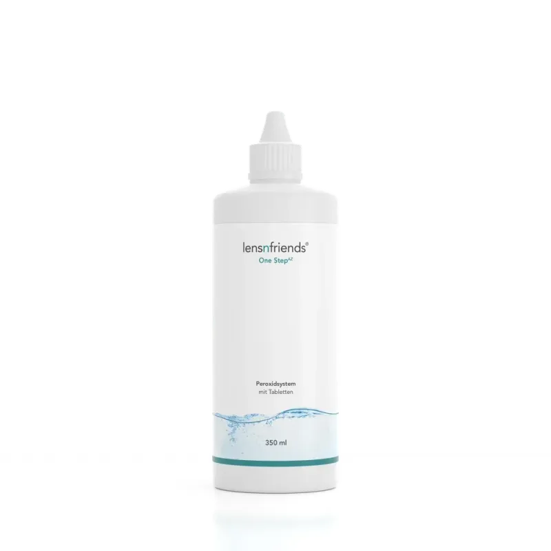 LensnFriends One Step AZ Peroxid (350ml + 45 Tabletten)